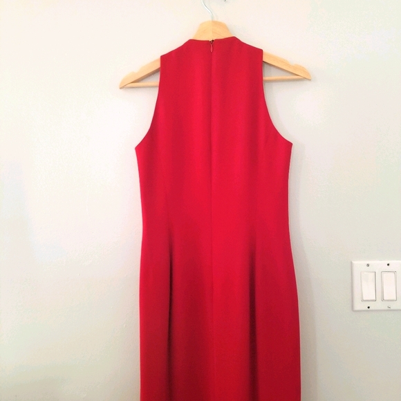 Vintage Tahari formal red dress - Picture 5 of 6